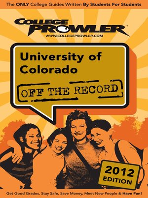 cover image of University of Colorado 2012